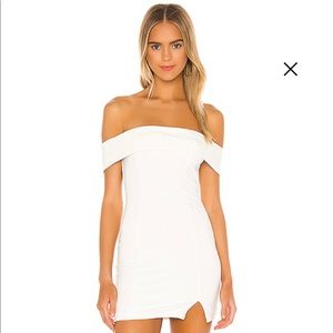 LELA MINI DRESS IN WHITE